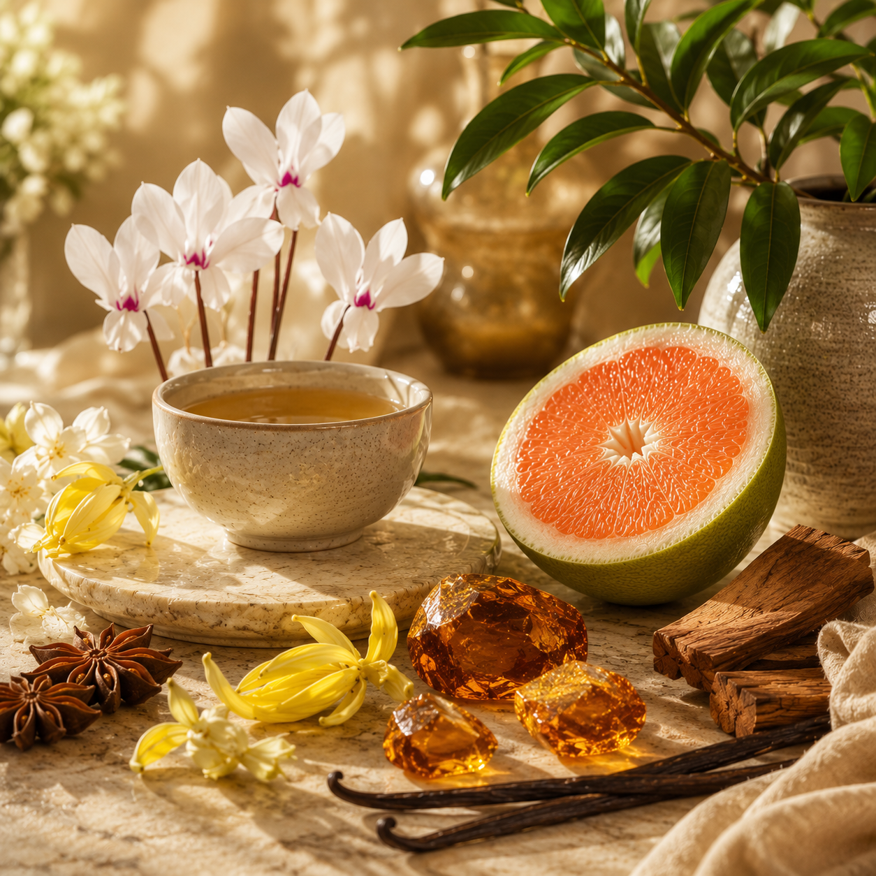 White Ginger & Amber Premium Fragrance Oil