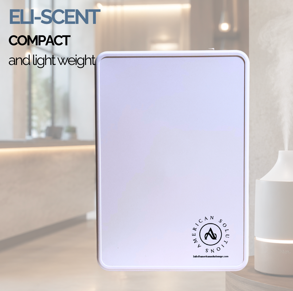 Compact electronic Scent Machine with 'American Solutions' branding